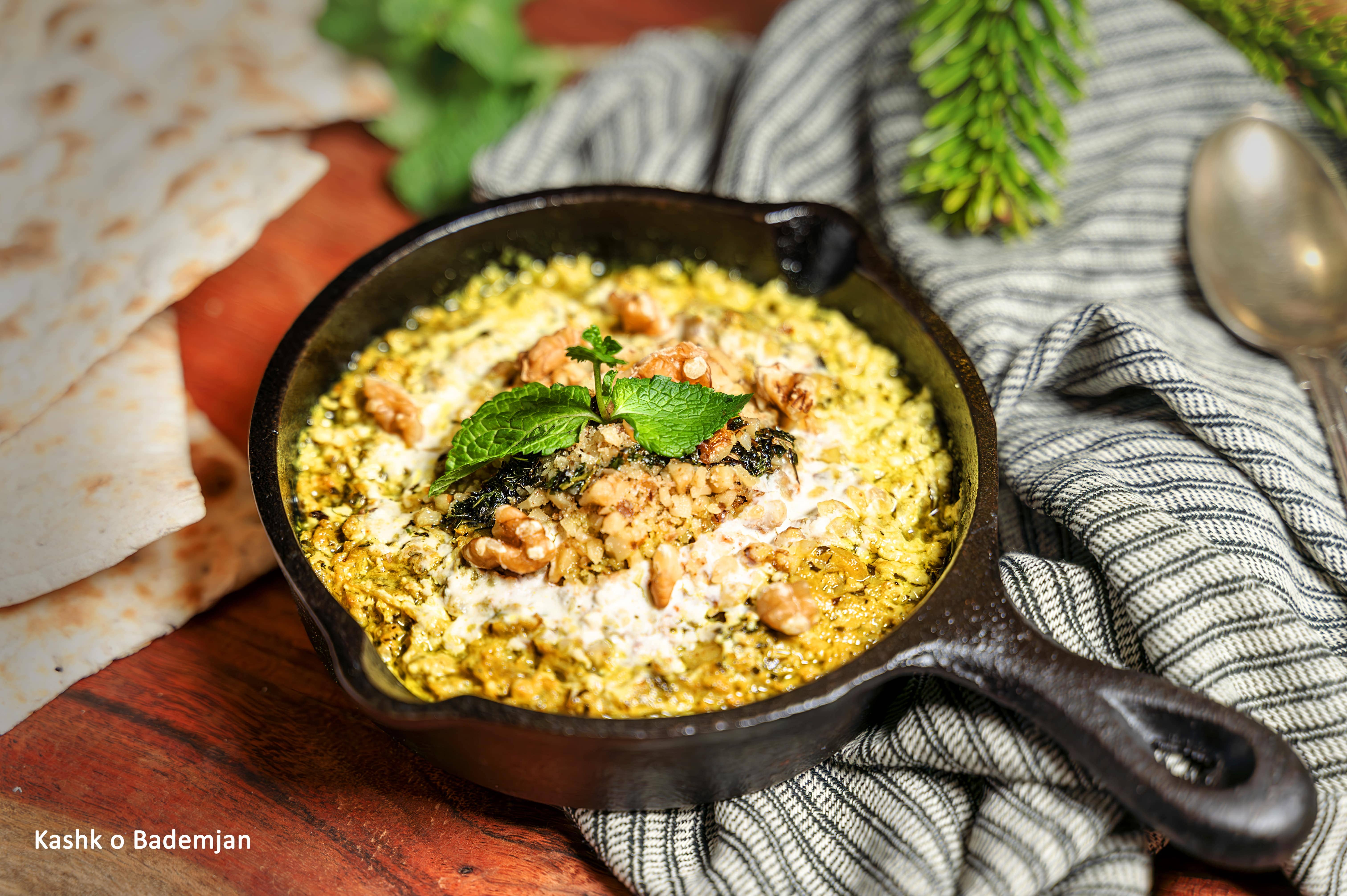 kashk va Bademjan sam's master grill